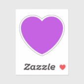 Seer Paarse Sticker (Vel)