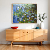 Seerosen door Claude Monet Poster