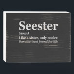 Seester Noun Definition Best Sister Funny Gift<br><div class="desc">sister,  seester,  definition,  famille,  bigsis,  gift,  birthday,  funny,  sarcastic, gift, </div>