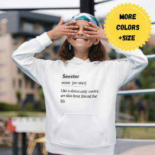 Seester Noun : Une soeur, mais Glacière - Sweat -