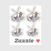 Seestern am Strand Sticker (Vel)