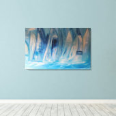 Segeln an einem Sommertag Canvas Afdruk (Insitu (Houten vloer))