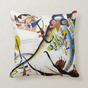 Segment Bleu Kandinsky Lance Oreiller