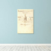 Segno de Fiore dei Liberi sur toile (Insitu (Plancher de Bois))