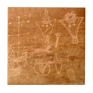 Sego Canyon Petroglyphs - Thompson Springs - Utah Tegeltje