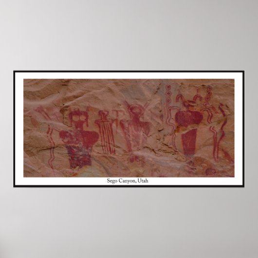 Sego Canyon Poster (Voorkant)