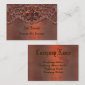 Segonzac   visitekaartje (Voorkant / Achterkant)