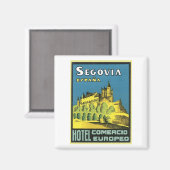 Segovia Espana Hotel Comercio Europeo Magneet (Voorkant / Achterkant)
