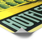 Segovia Espana Hotel Comercio Europeo Poster (Hoek)