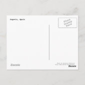 Segovia, Spanje Briefkaart (Achterkant)