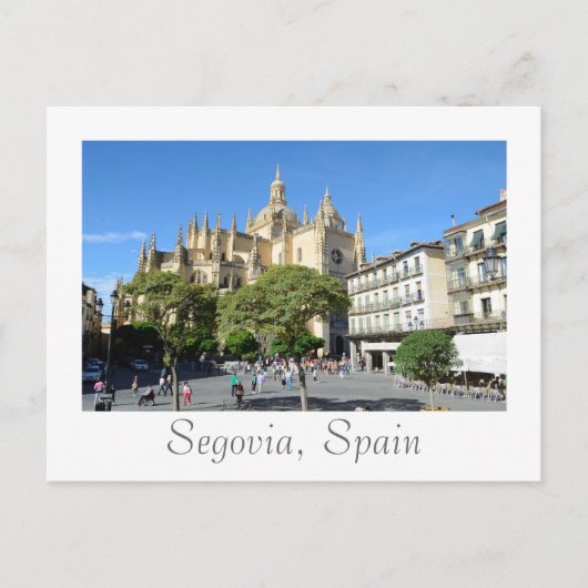 Segovia, Spanje Briefkaart (Voorkant)