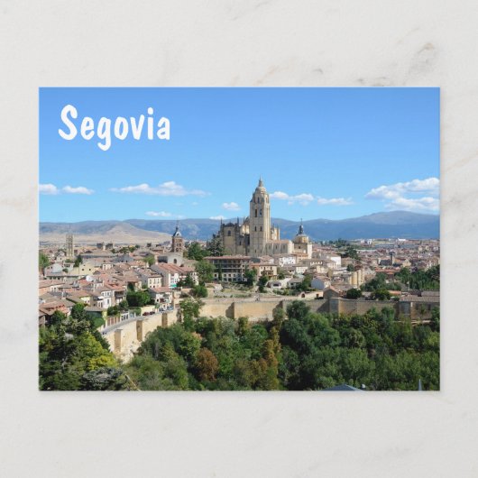 Segovia, Spanje Briefkaart (Voorkant)