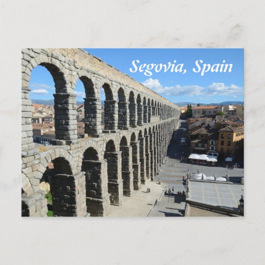 Segovia, Spanje Briefkaart (Voorkant)