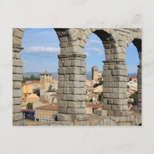 Segovia, Spanje is een UNESCO werelderfgoed Briefkaart