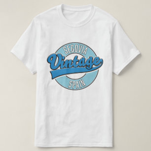 Segovia spanje retro stijl logo t-shirt