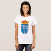 Segovia (Spanje) Wapenmunt T-shirt (Voorkant volledig)