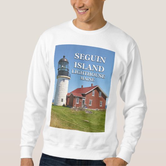 Seguin Island Lighthouse, Maine Sweatshirt (Voorkant)