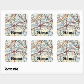 Seguin  Kaart Sticker (Vel)