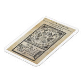 Ségula, Amulet. Sefer Shaar HaYechudim. Kabbalah Magneet (Linkerzijde)