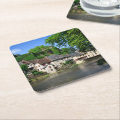 Segur-le-Chateau in het Franse onderzetter (Schuin)