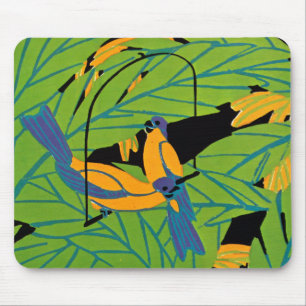 Seguy's Art Deco Tropical Birds Muismat
