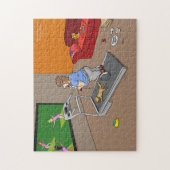 Segway Workout Jigzaag Puzzle Legpuzzel (Verticaal)