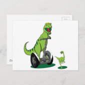 Segwayasaurus Briefkaart (Voorkant / Achterkant)