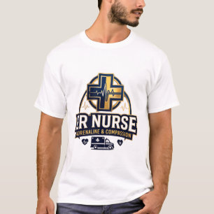 SEH-verpleegkundige Adrenaline En Compassie T-shirt