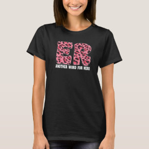 SEH-verpleegster Luipaard Verpleegster Leven Spoed T-shirt