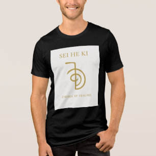 Sei He Ki Symbool – Healing Energy Art voor Inner  Tri-Blend Shirt
