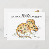 Sei mutig briefkaart (Voorkant / Achterkant)