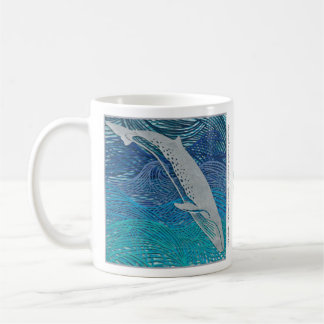 Sei Whale Papercut schilderij - Falklandeilanden Koffiemok