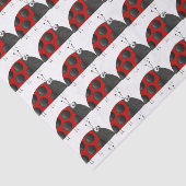 Seidenpapier Marienkäfer, Decoupage Tissuepapier (Detail)