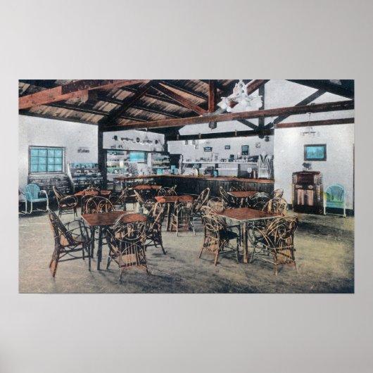 Seigler Hot Springs Store, Post Kantoor Poster (Voorkant)