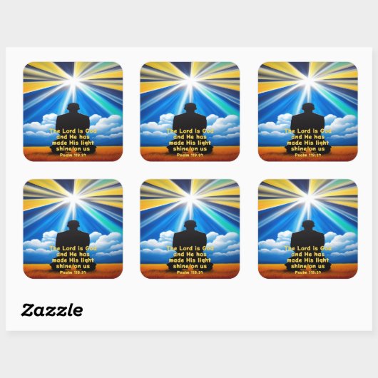 Seigneur Brille Ton Stickers Lumière (Feuille)