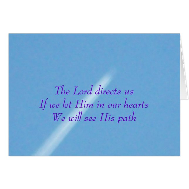 Seigneur Directs Us Card (Devant Horizontal)