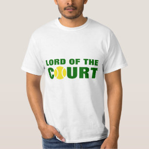 Seigneur du T-shirt   de tennis de la cour