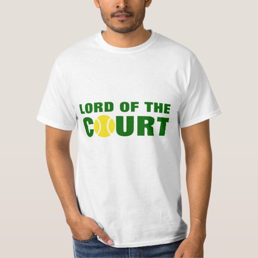 Seigneur du T-shirt | de tennis de la cour (Devant)