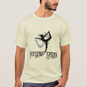 Seigneur du T-shirt de yoga d'Iyengar de pose de