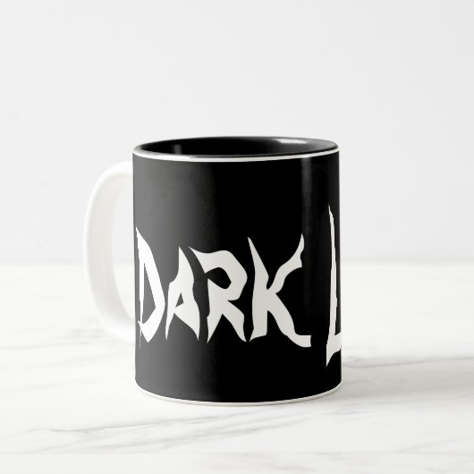 Seigneur foncé Mug (Devant gauche)