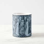 Seigneurs médiévaux et Dames café Mug (Centre)
