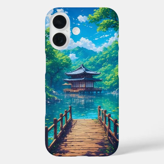 (Seijaku no Kohan) - Lakeside Serenity Case-Mate iPhone Case (Achterkant)