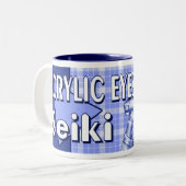 Seiki, monochrome logo mok (Voorkant links)