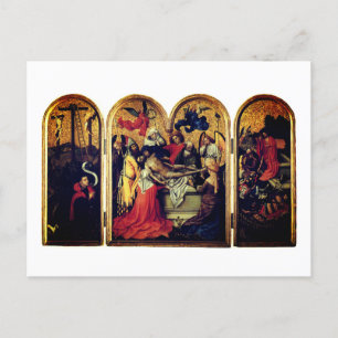 Seilern Triptych (door Robert Campin) Briefkaart