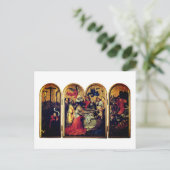 Seilern Triptych (door Robert Campin) Briefkaart (Staand voorkant)