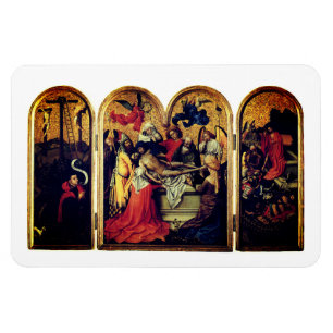Seilern Triptych (door Robert Campin) Magneet