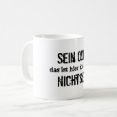 Sein oder Nichtsein Mug (Devant gauche)