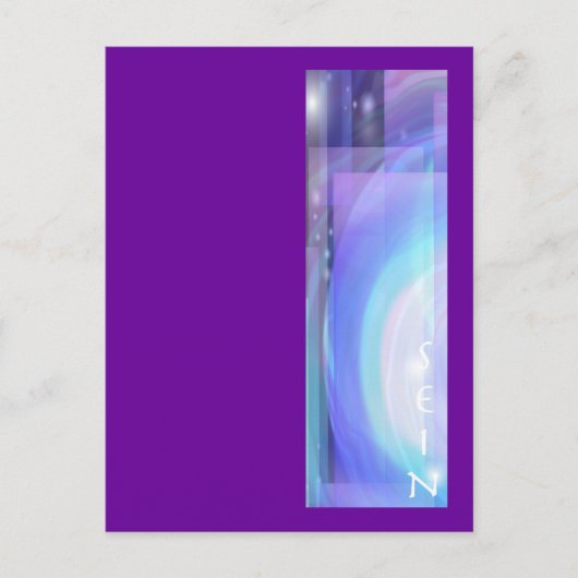 "sein" Postkarte Briefkaart (Voorkant)