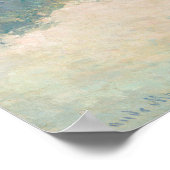 Seine at Giverny by Claude Monet Poster (Hoek)