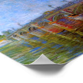 Seine Bridge at Asnières (F240)Van Gogh Fine Art Poster (Hoek)